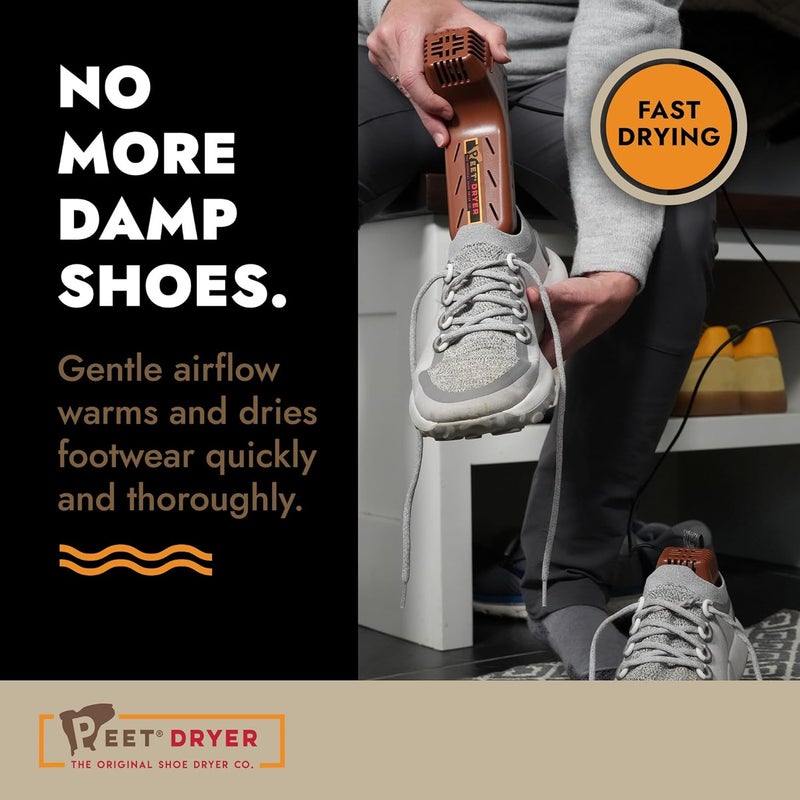 PEET , Power Plus Dryer, Lightweight & Portable Boot Dryer, Travel Shoe Dryer for Work Boots, Sneakers, Ski Boots, Cleats, Athletic Shoes - Image 3